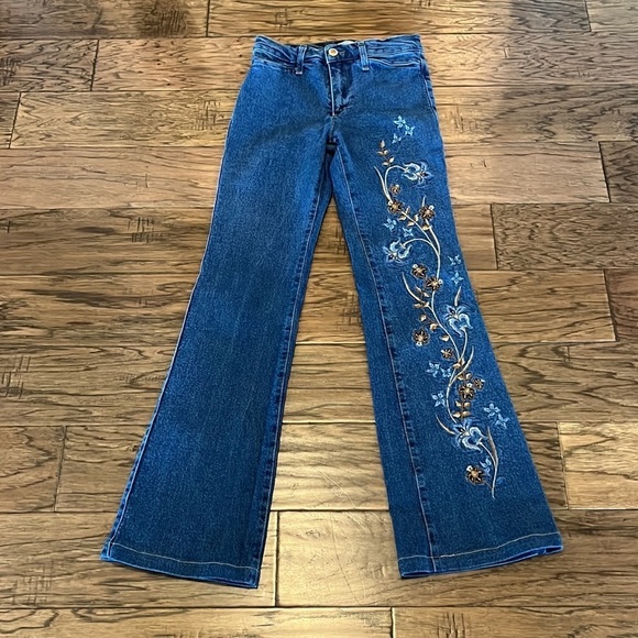 Vertigo Paris Flare Leg Mid Rise Size 34 EUR 2 US - Picture 1 of 16
